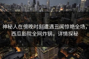 神秘人在傍晚时刻遭遇丑闻惊艳全场，西瓜影院全网炸锅，详情探秘